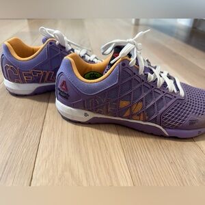 Reebok Women's Purple Orange CrossFit nano Shoes